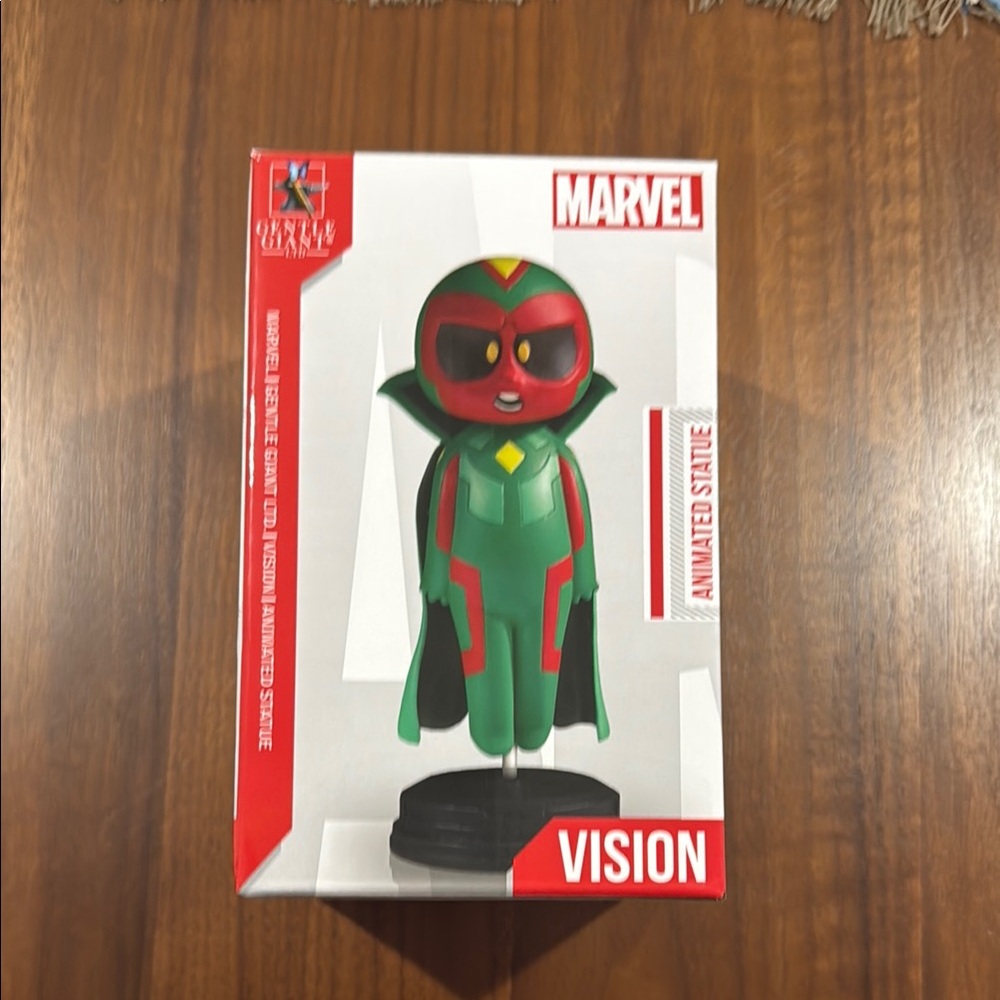 Marvel Vision Collectible Figure in Red and Green